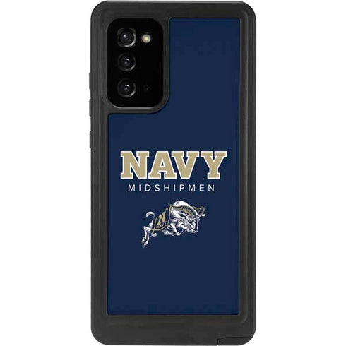 United States Naval Academy Midshipmen Galaxy Note20 5G Waterproof Case