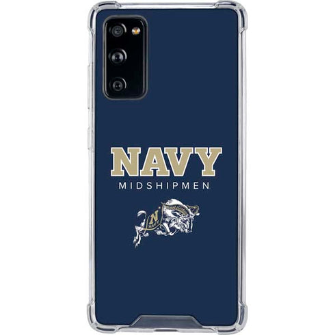 United States Naval Academy Midshipmen Galaxy S20 FE Clear Case