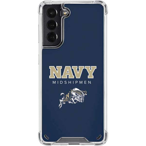 United States Naval Academy Midshipmen Galaxy S21 5G Clear Case