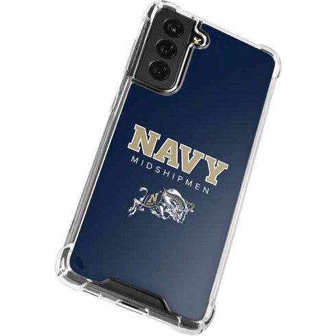 United States Naval Academy Midshipmen Galaxy S22 Plus Clear Case