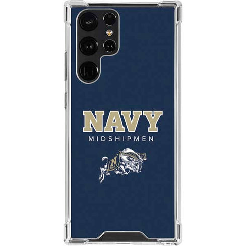 United States Naval Academy Midshipmen Galaxy S22 Ultra Clear Case