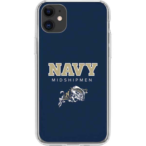 United States Naval Academy Midshipmen iPhone 11 Clear Case