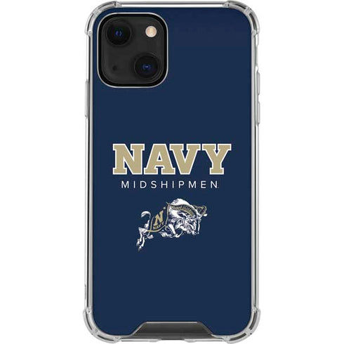 United States Naval Academy Midshipmen iPhone 14 Plus Clear Case