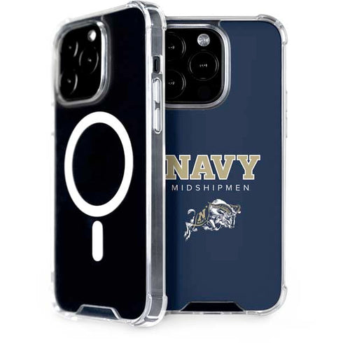 United States Naval Academy Midshipmen iPhone 15 Pro MagSafe Case