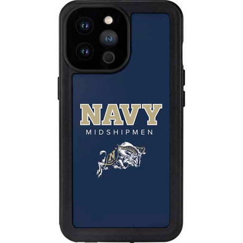 United States Naval Academy Midshipmen iPhone 14 Pro Max Waterproof Case