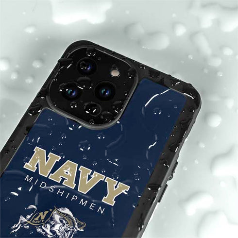 United States Naval Academy Midshipmen iPhone 14 Pro Max Waterproof Case