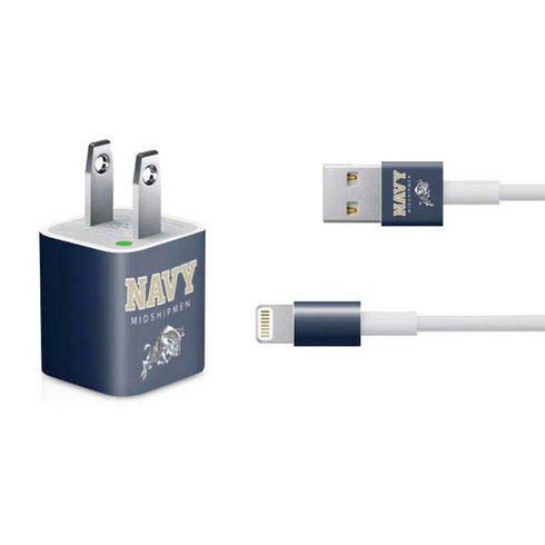 United States Naval Academy Midshipmen iPhone Charger (5W USB) Skin