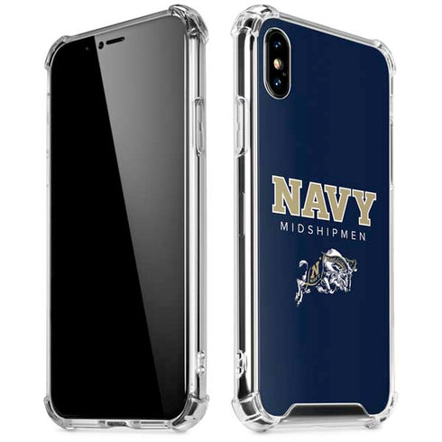 United States Naval Academy Midshipmen iPhone XS Max Clear Case