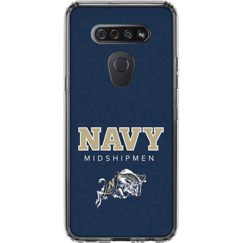 United States Naval Academy Midshipmen LG K51/Q51 Clear Case