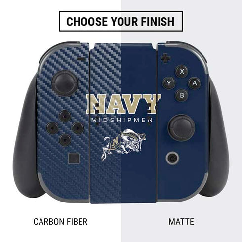 United States Naval Academy Midshipmen Nintendo Switch Bundle Skin