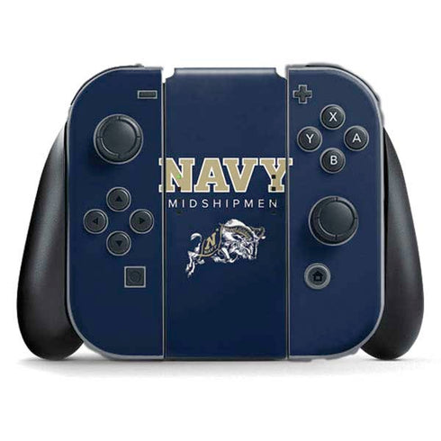 United States Naval Academy Midshipmen Nintendo Switch (2017-2021) Joy-Con Controller Skin