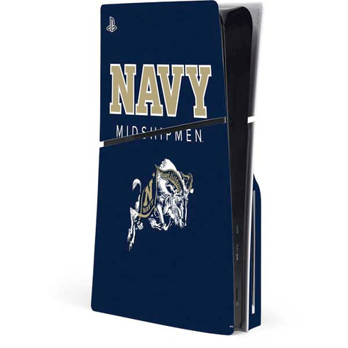 United States Naval Academy Midshipmen PS5 Slim Disk Console Skin
