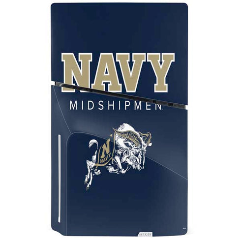 United States Naval Academy Midshipmen PS5 Slim Disk Console Skin