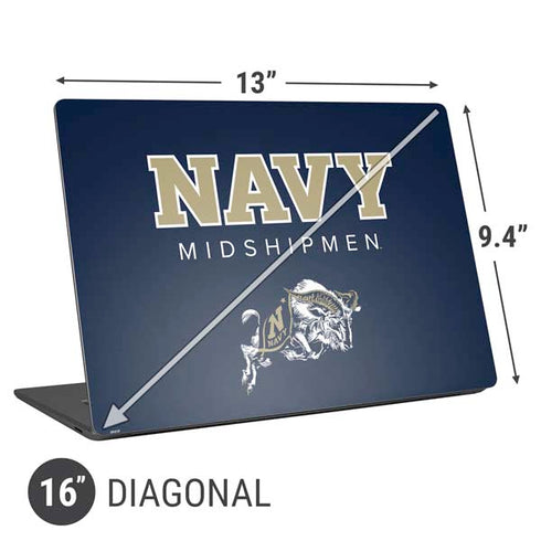 United States Naval Academy Midshipmen Universal Laptop 16in (13 x 9.4in) Skin