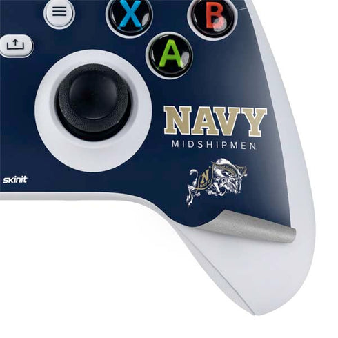 United States Naval Academy Midshipmen Xbox Series S Controller Skin