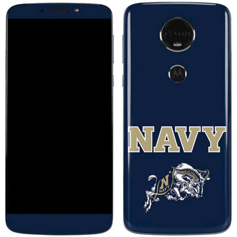 United States Naval Academy Navy Logo Moto E5 Plus Skin