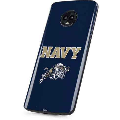 United States Naval Academy Navy Logo Moto G6 Skin
