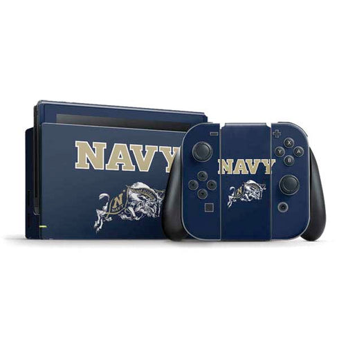 United States Naval Academy Navy Logo Nintendo Switch Bundle Skin