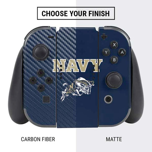 United States Naval Academy Navy Logo Nintendo Switch Bundle Skin