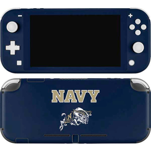 United States Naval Academy Navy Logo Nintendo Switch Lite Skin