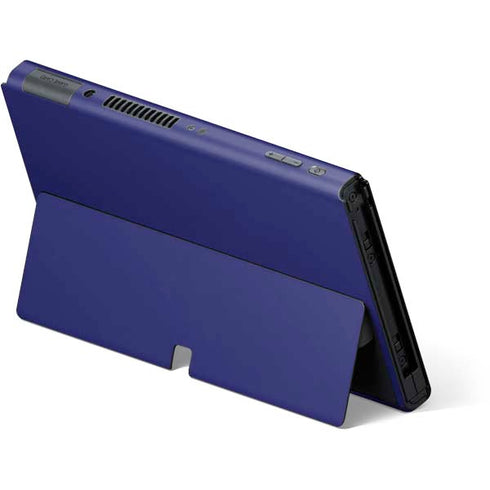 Navy Blue Solid Nintendo Switch OLED (2021) Skin