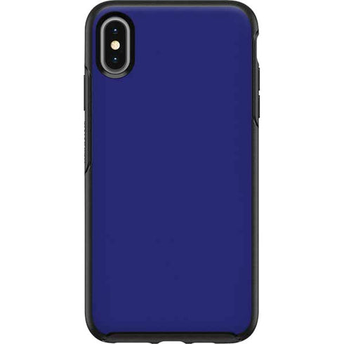 Navy Blue Solid Otterbox Symmetry iPhone Skin