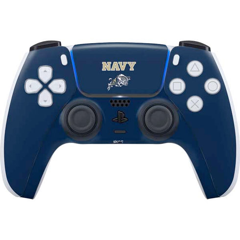 United States Naval Academy Navy Logo PS5 Controller Skin