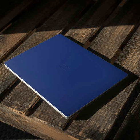 Navy Blue Solid Surface Laptop 3 13.5in Skin