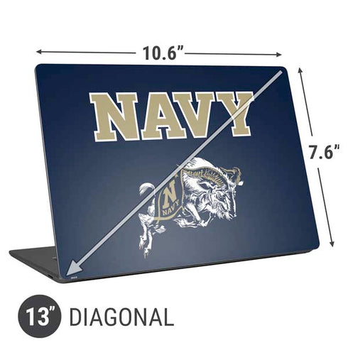 United States Naval Academy Navy Logo Universal Laptop 13in (10.6 x 7.6in) Skin