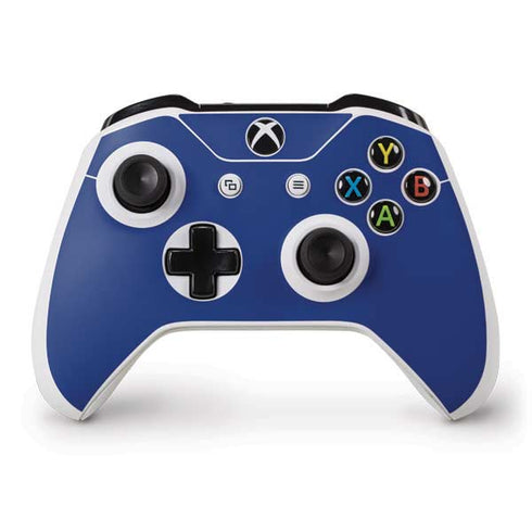Navy Blue Solid Xbox One S Controller Skin