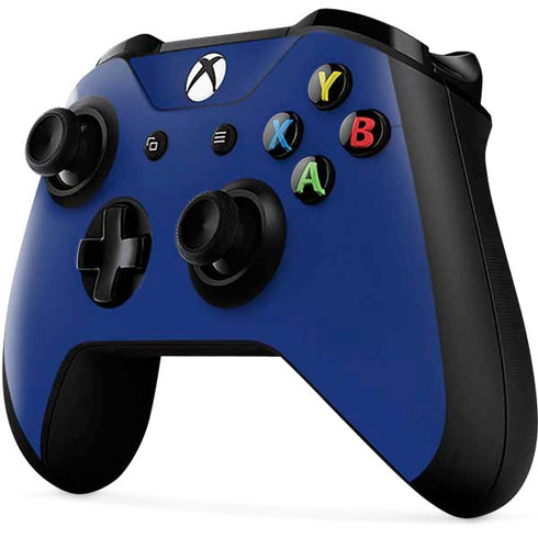 Navy Blue Solid Xbox One X Controller Skin