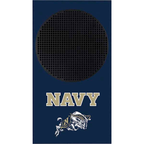 United States Naval Academy Navy Logo Xbox Series S Console Skin