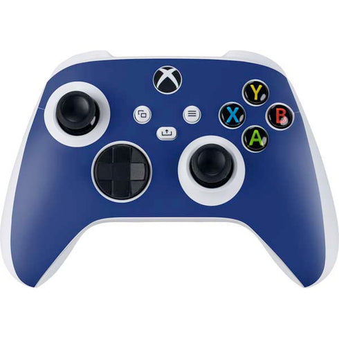 Navy Blue Solid Xbox Series S Controller Skin