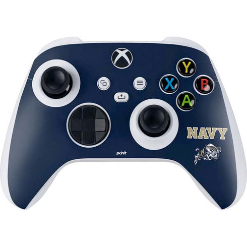 United States Naval Academy Navy Logo Xbox Series S Controller Skin
