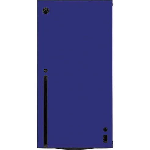Navy Blue Solid Xbox Series X Console Skin