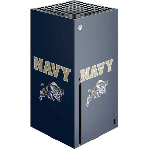 United States Naval Academy Navy Logo Xbox Series X Console Skin