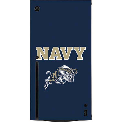 United States Naval Academy Navy Logo Xbox Series X Console Skin