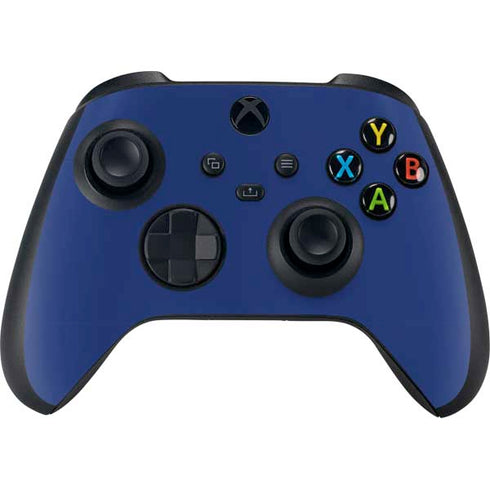 Navy Blue Solid Xbox Series X Controller Skin