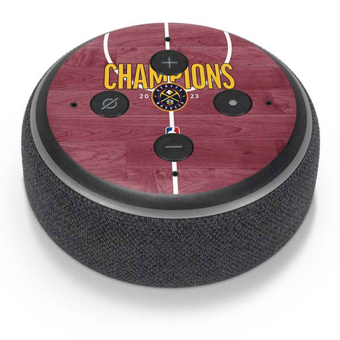 NBA Champions 2023: Denver Nuggets Amazon Echo Dot Skin