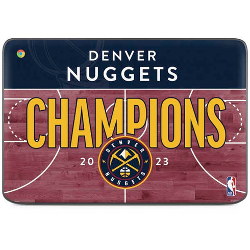 NBA Champions 2023: Denver Nuggets HP Chromebook Skin