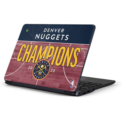 NBA Champions 2023: Denver Nuggets Samsung Chromebook Skin
