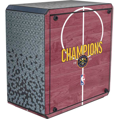 NBA Champions 2023: Denver Nuggets Cooler Master MasterBox Q300L Mini Tower Skin