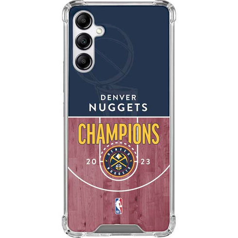 NBA Champions 2023: Denver Nuggets Galaxy A15 5G Clear Case