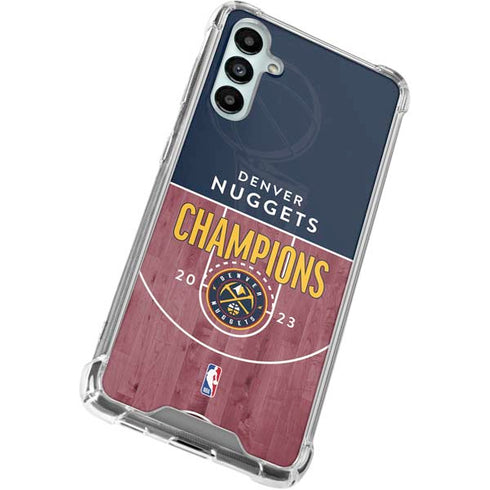 NBA Champions 2023: Denver Nuggets Galaxy A15 5G Clear Case