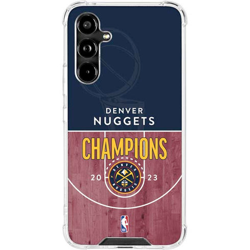 NBA Champions 2023: Denver Nuggets Galaxy A54 5G Clear Case