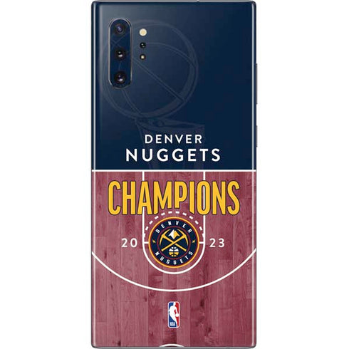 NBA Champions 2023: Denver Nuggets Galaxy Note 10 Plus Skin