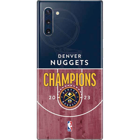 NBA Champions 2023: Denver Nuggets Galaxy Note 10 Skin