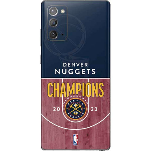NBA Champions 2023: Denver Nuggets Galaxy Note20 5G Skin
