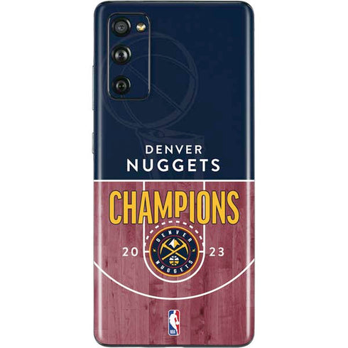 NBA Champions 2023: Denver Nuggets Galaxy S20 Fan Edition Skin