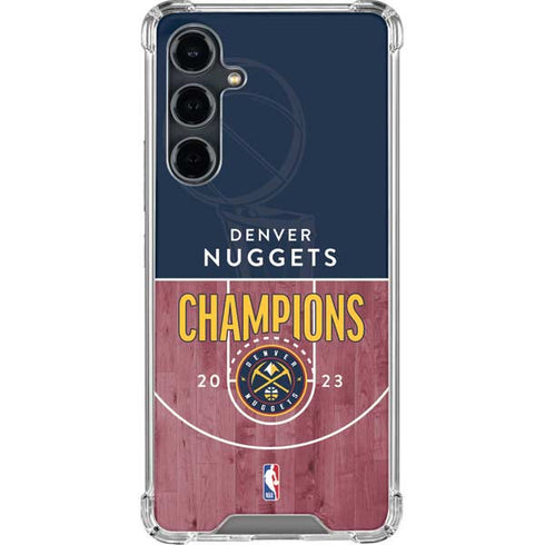 NBA Champions 2023: Denver Nuggets Galaxy S23 FE Clear Case